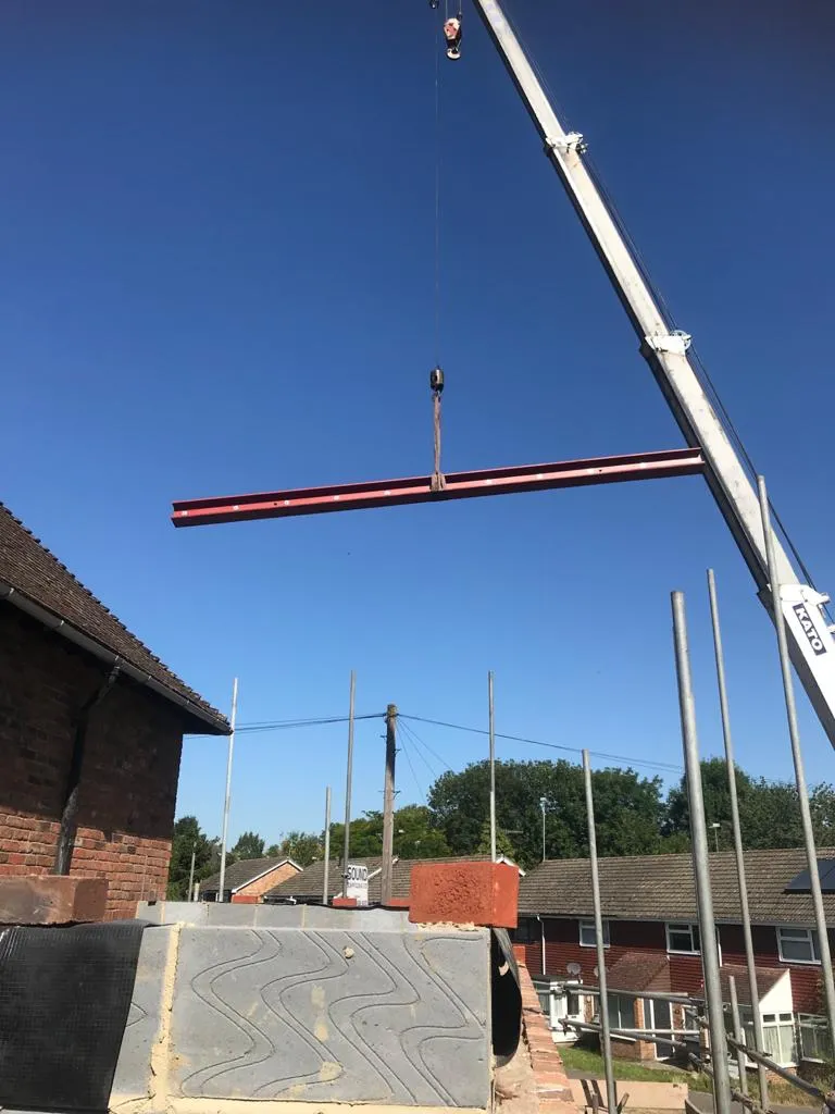 moving a steel beam