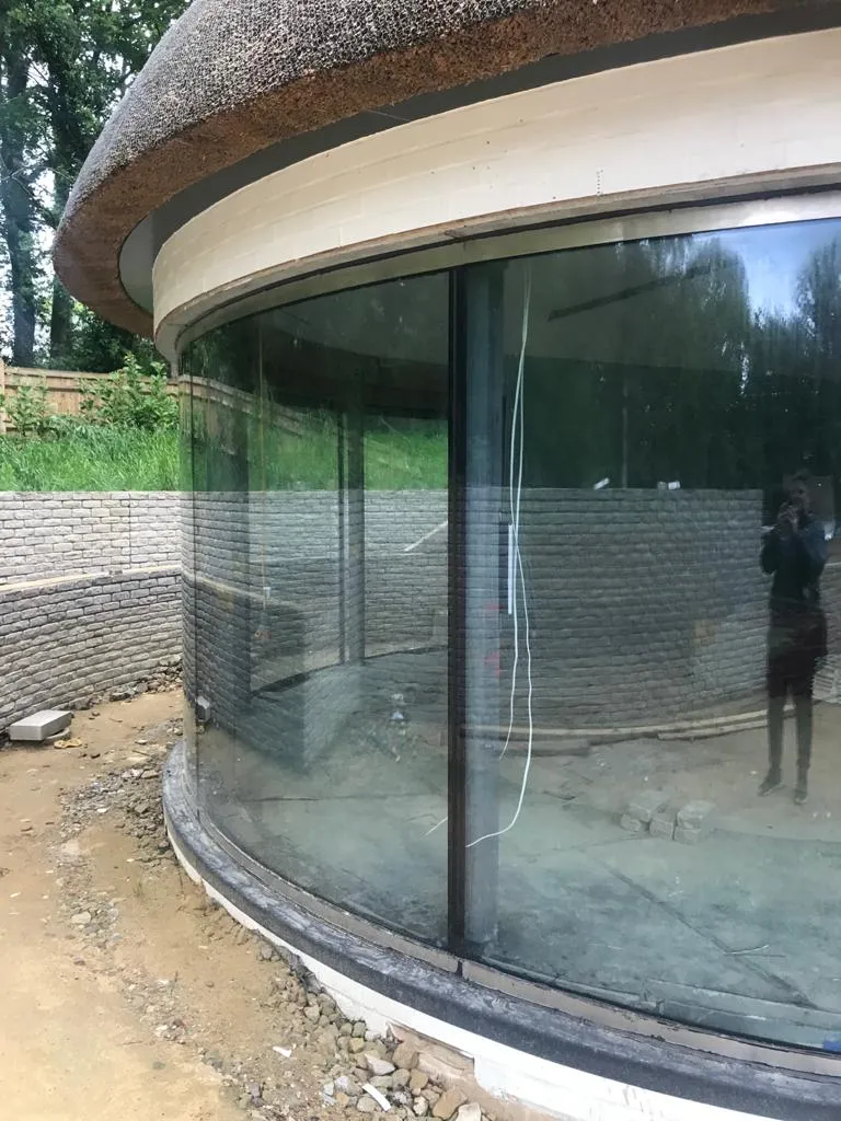 curved windows